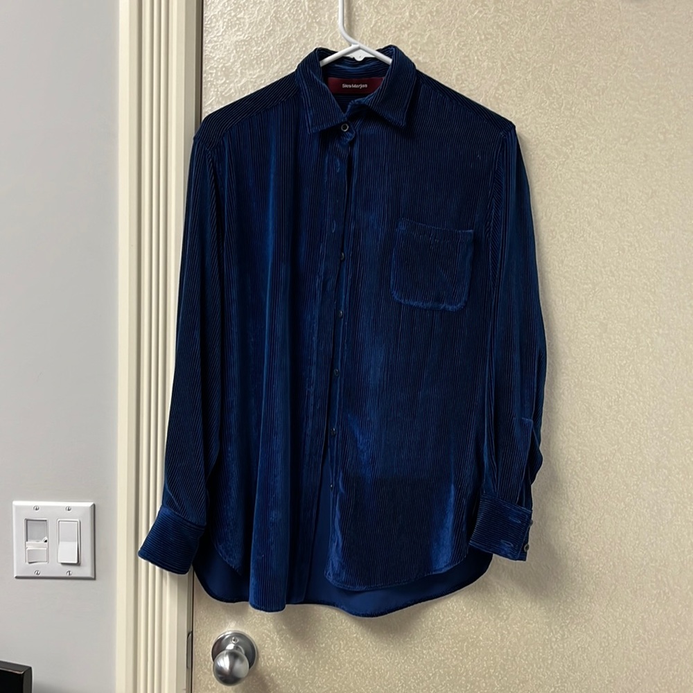 Sies Marjan Velvet Blouse